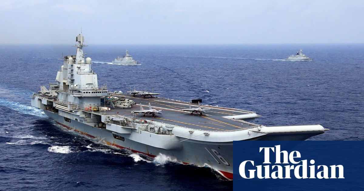 China's Carrier Group Near Japan