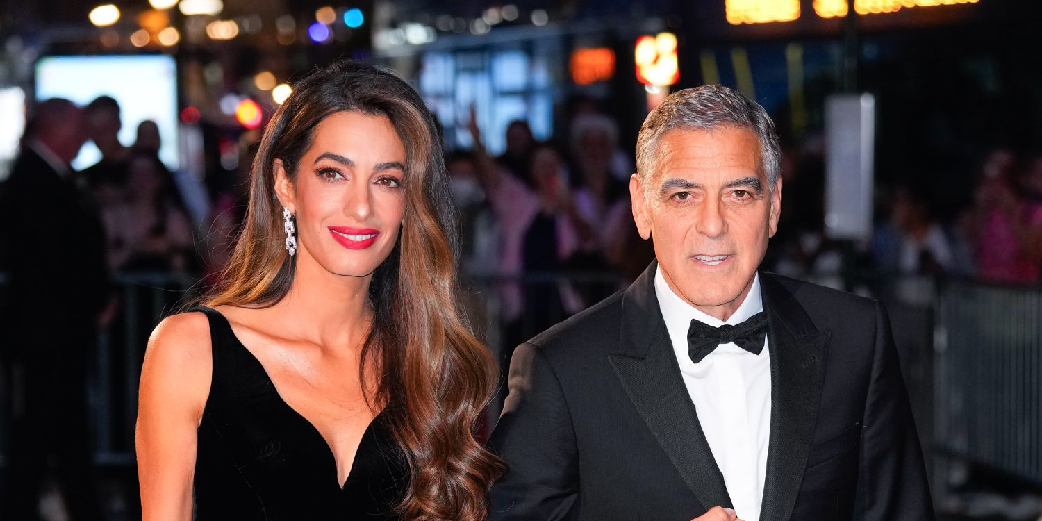 Amal Clooney's Naked LBD: Date Night Style