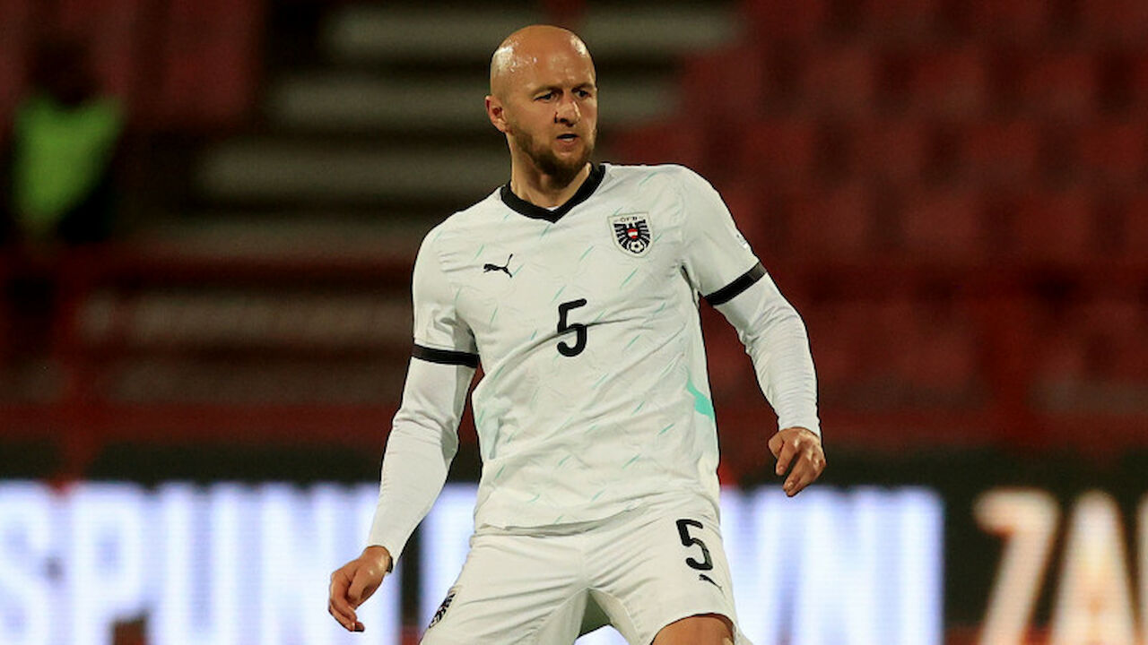 Austria's Defender Out For San Marino Match