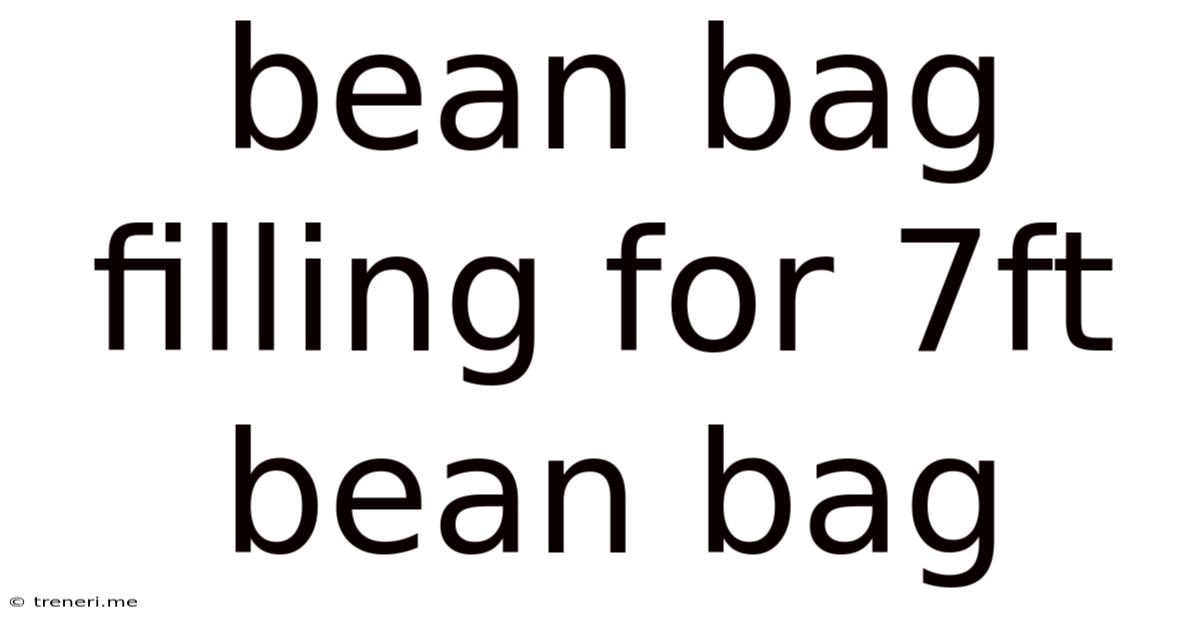 Bean Bag Filling For 7ft Bean Bag