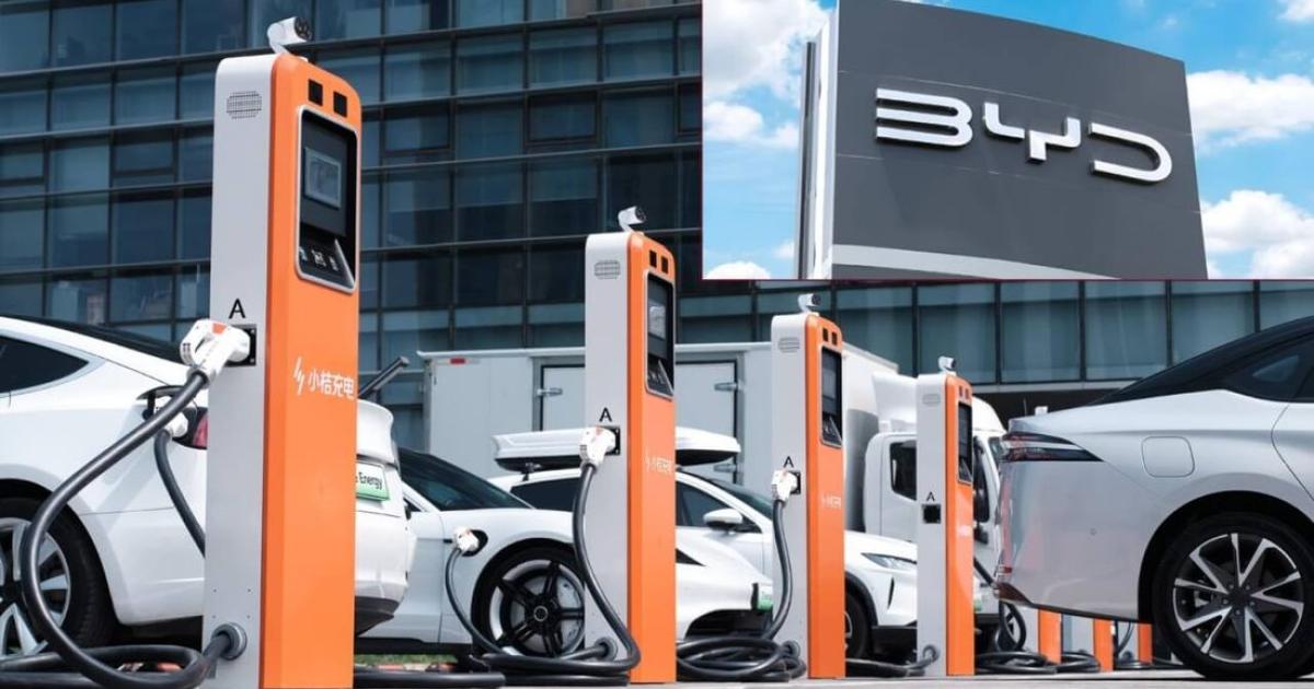 BYD's Megawatt Charging Stations In Europe