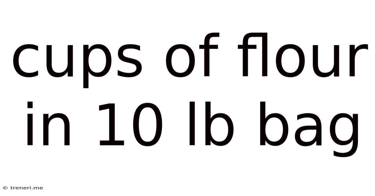 Cups Of Flour In 10 Lb Bag