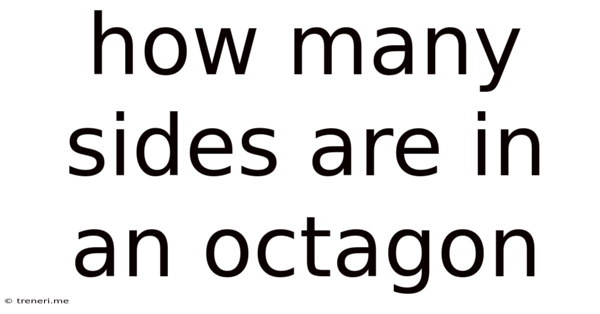 How Many Sides Are In An Octagon