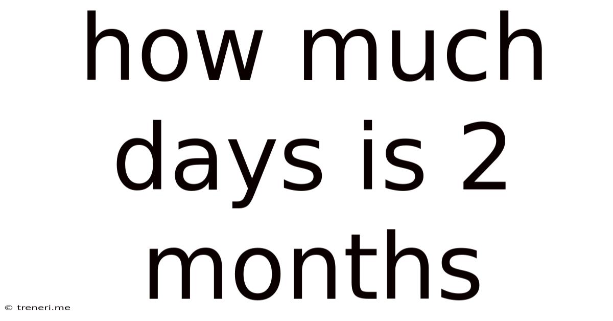 How Much Days Is 2 Months