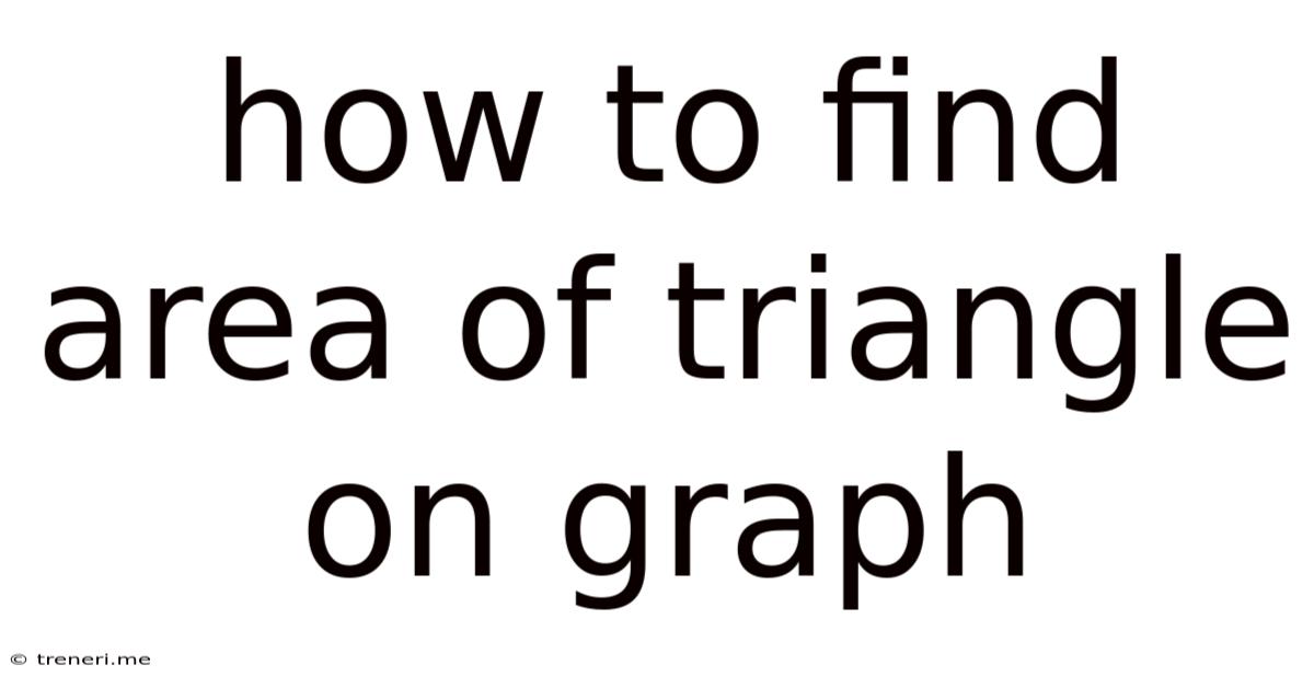 How To Find Area Of Triangle On Graph