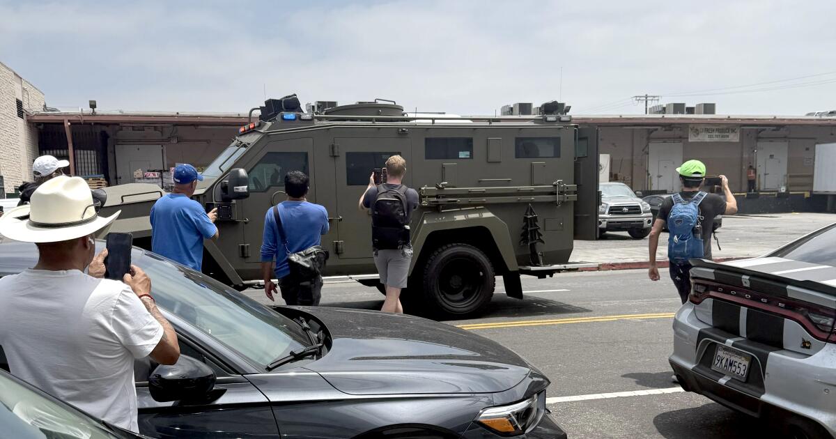L.A. Immigration Sweeps: Downtown Standoff