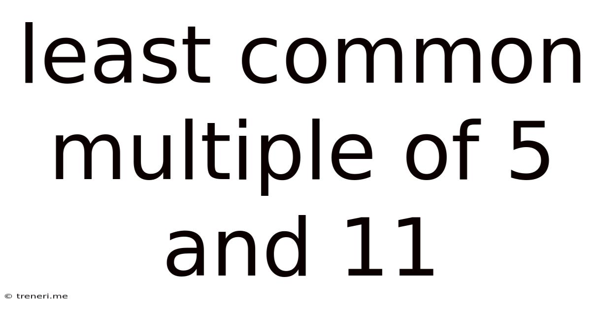 Least Common Multiple Of 5 And 11