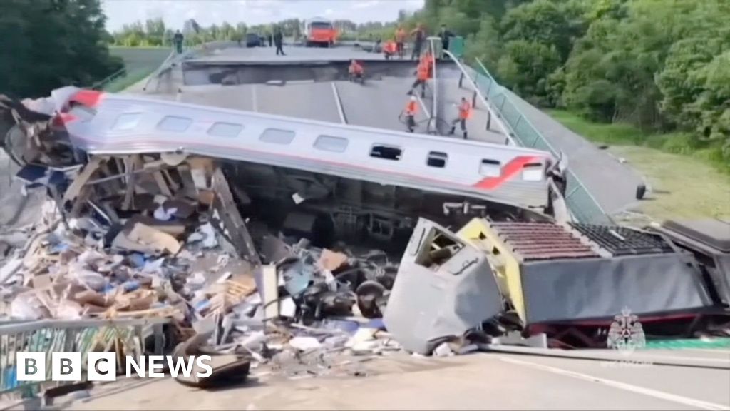 Russia Bridge Collapse: Aftermath Footage Revealed