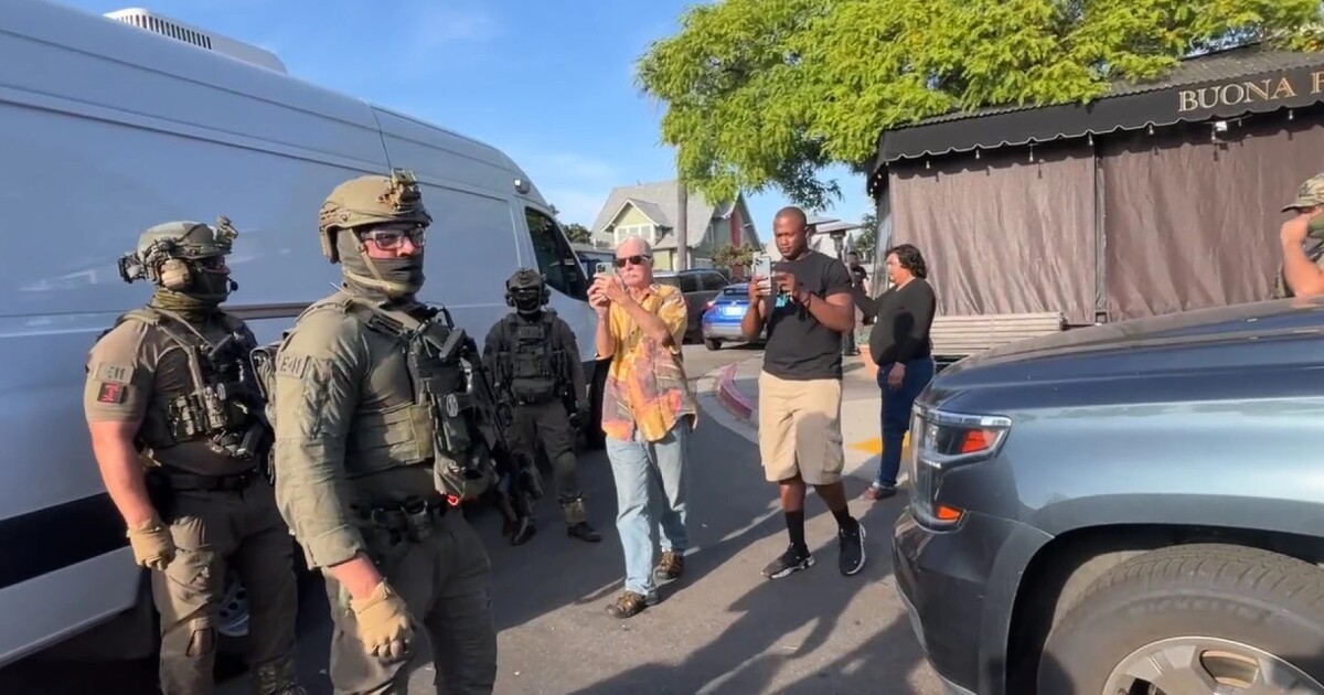 San Diego Restaurant Raid: Chaos Ensues