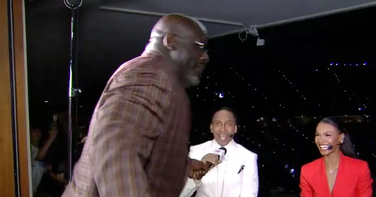 Shaq Crashes NBA Finals Set: ESPN Warning