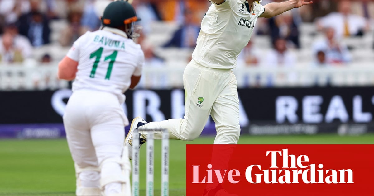 South Africa Vs Australia: Day 2 WTC Final Live