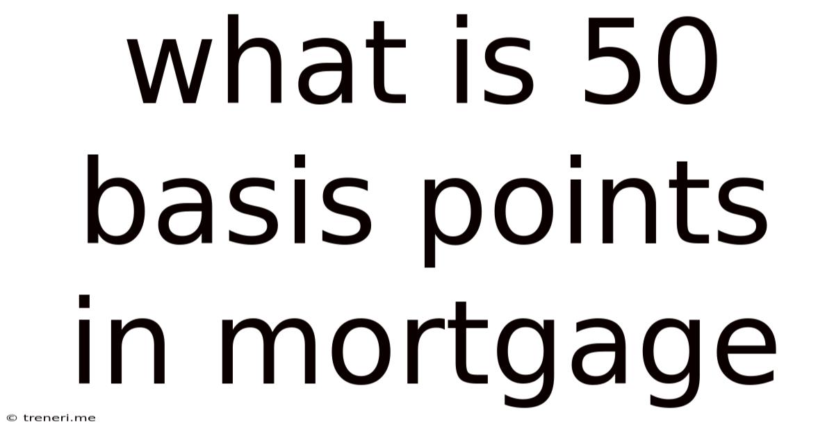 What Is 50 Basis Points In Mortgage