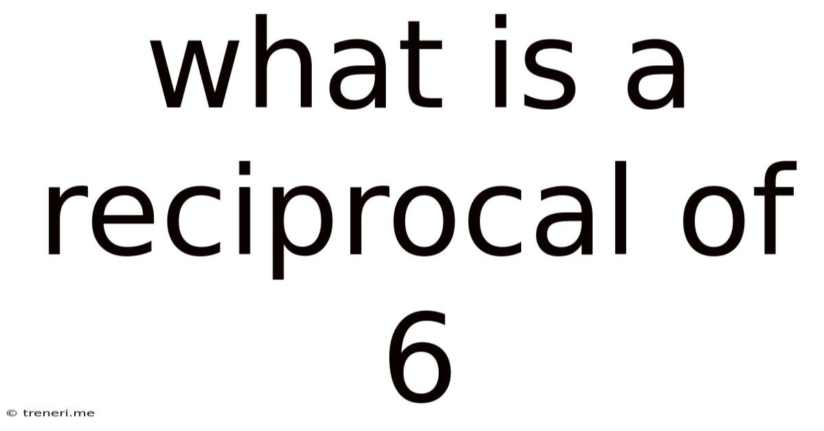 What Is A Reciprocal Of 6