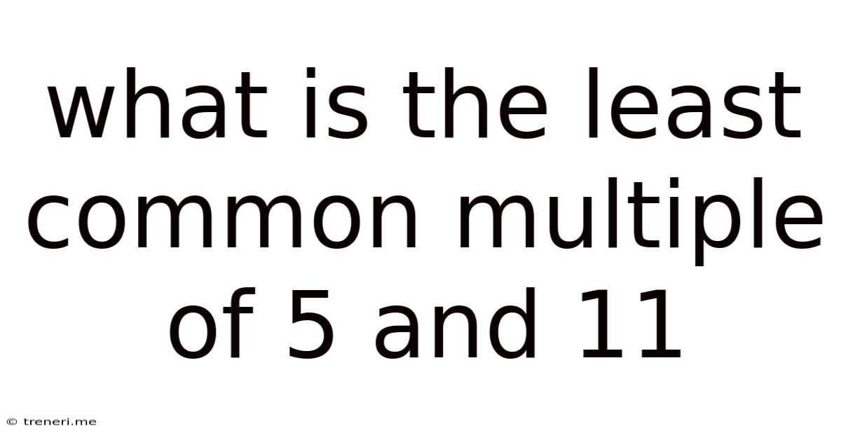What Is The Least Common Multiple Of 5 And 11