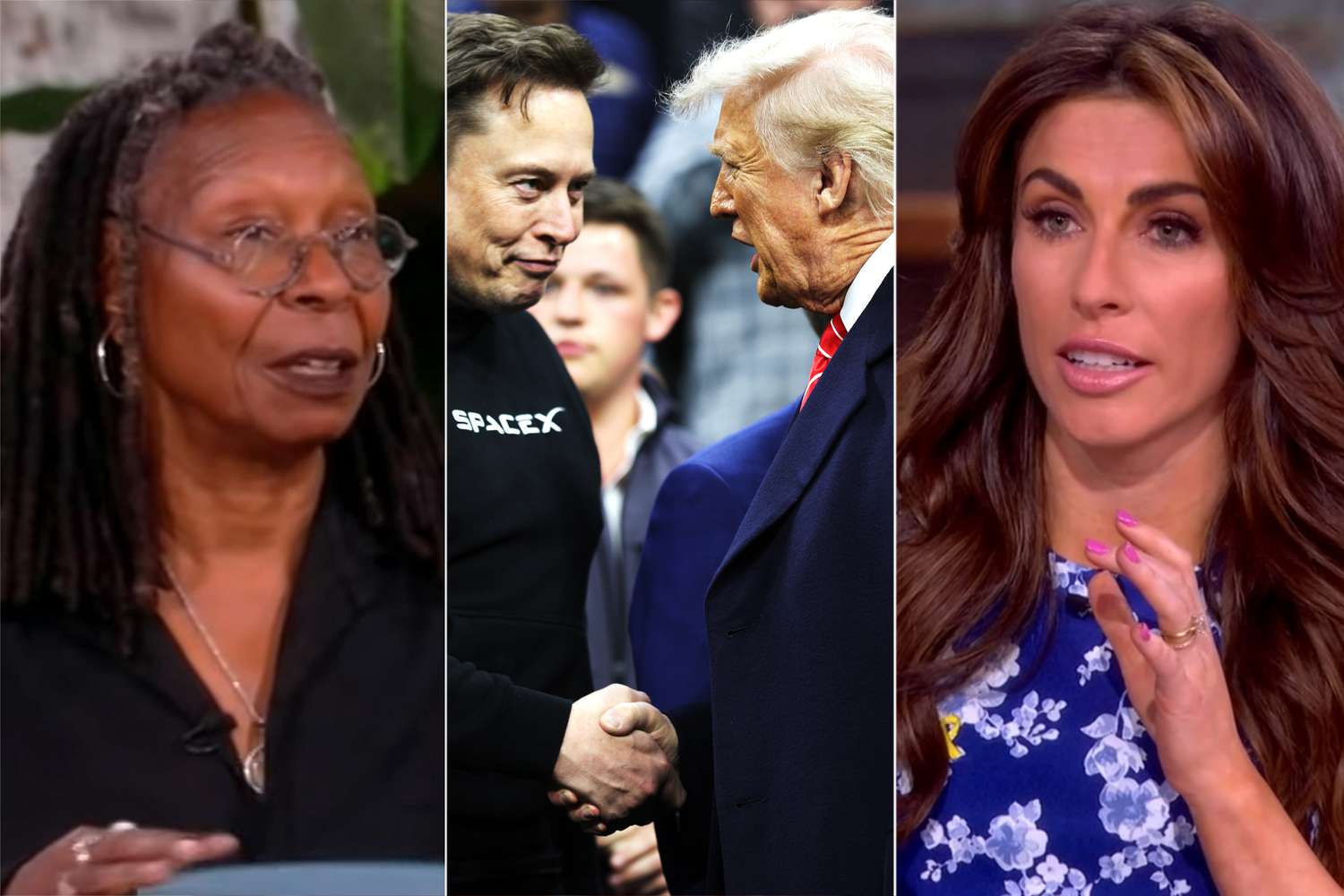 Whoopi Goldberg Slams View Cohosts: Fake Trump-Musk Feud